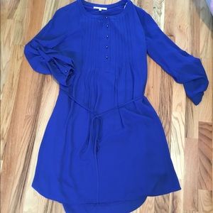 Blue dress